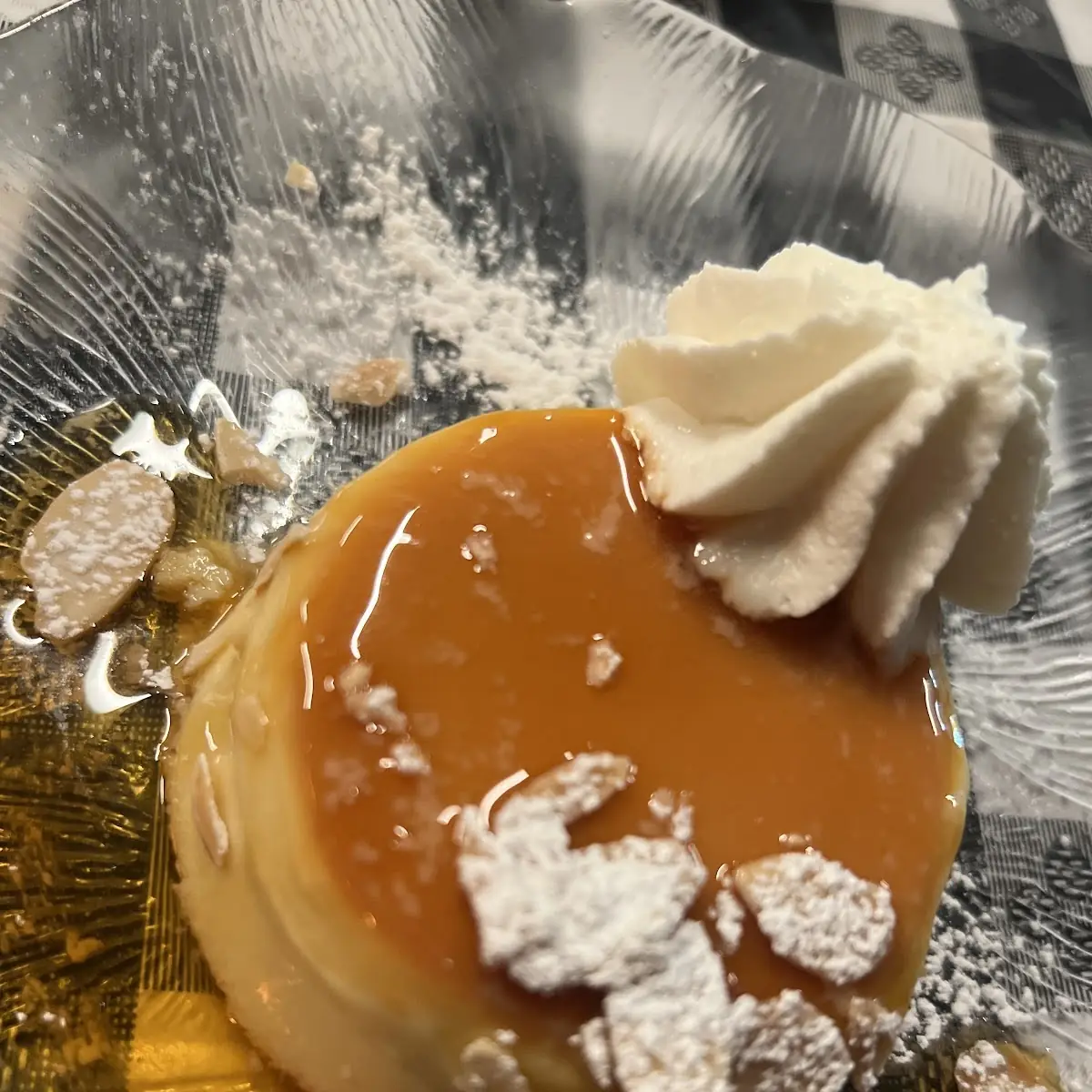 Amaretto Flan