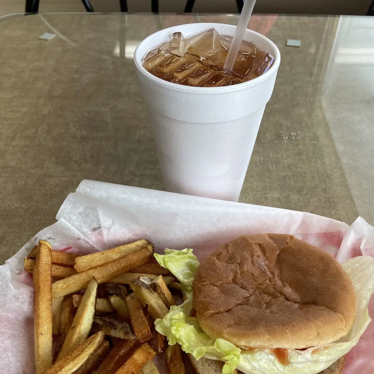 Cheeseburger with Fresh Cut Fries