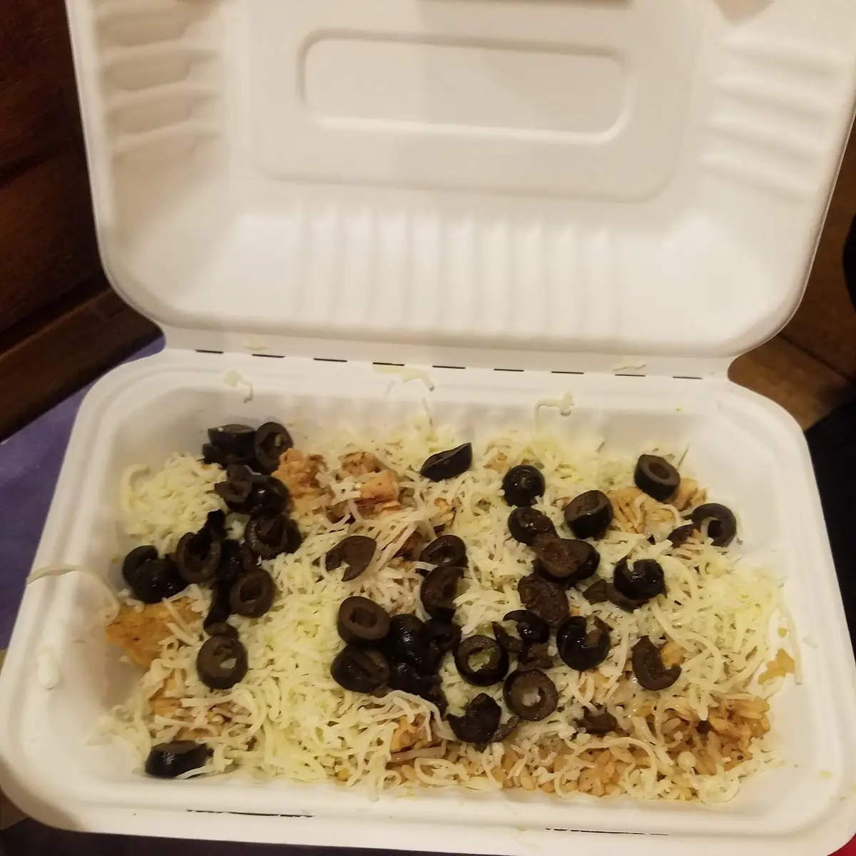 Chicken and Rice Bowl with Olives
