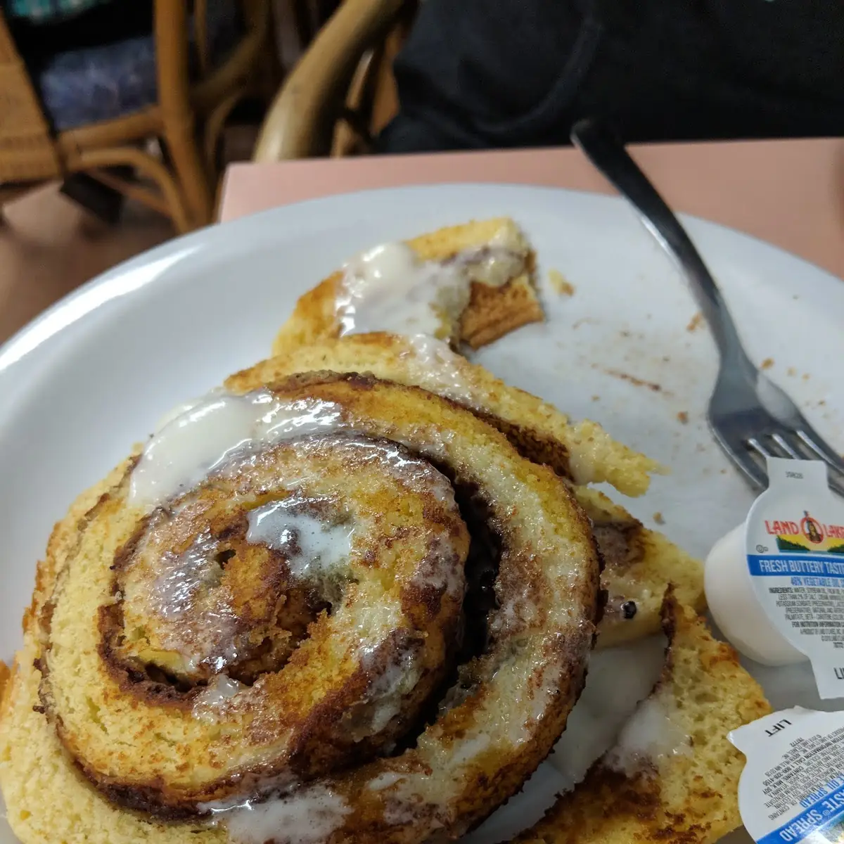 Grilled Cinnamon Roll