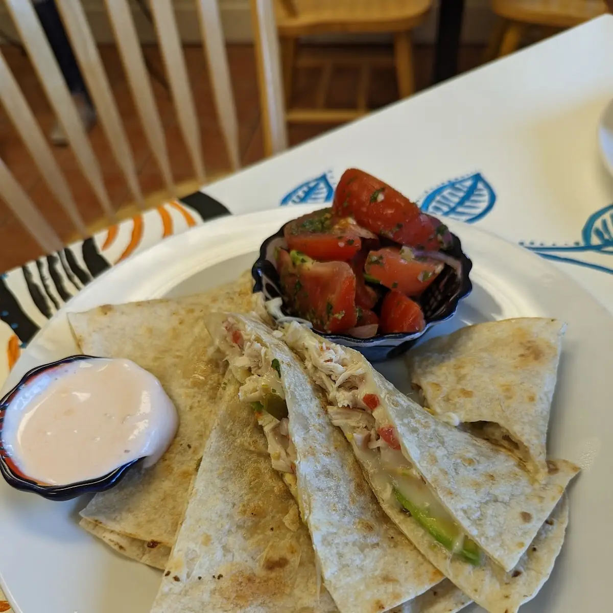 Club Style Quesadilla