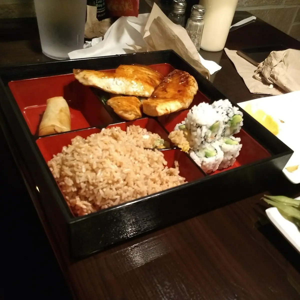 Salmon Bento Box