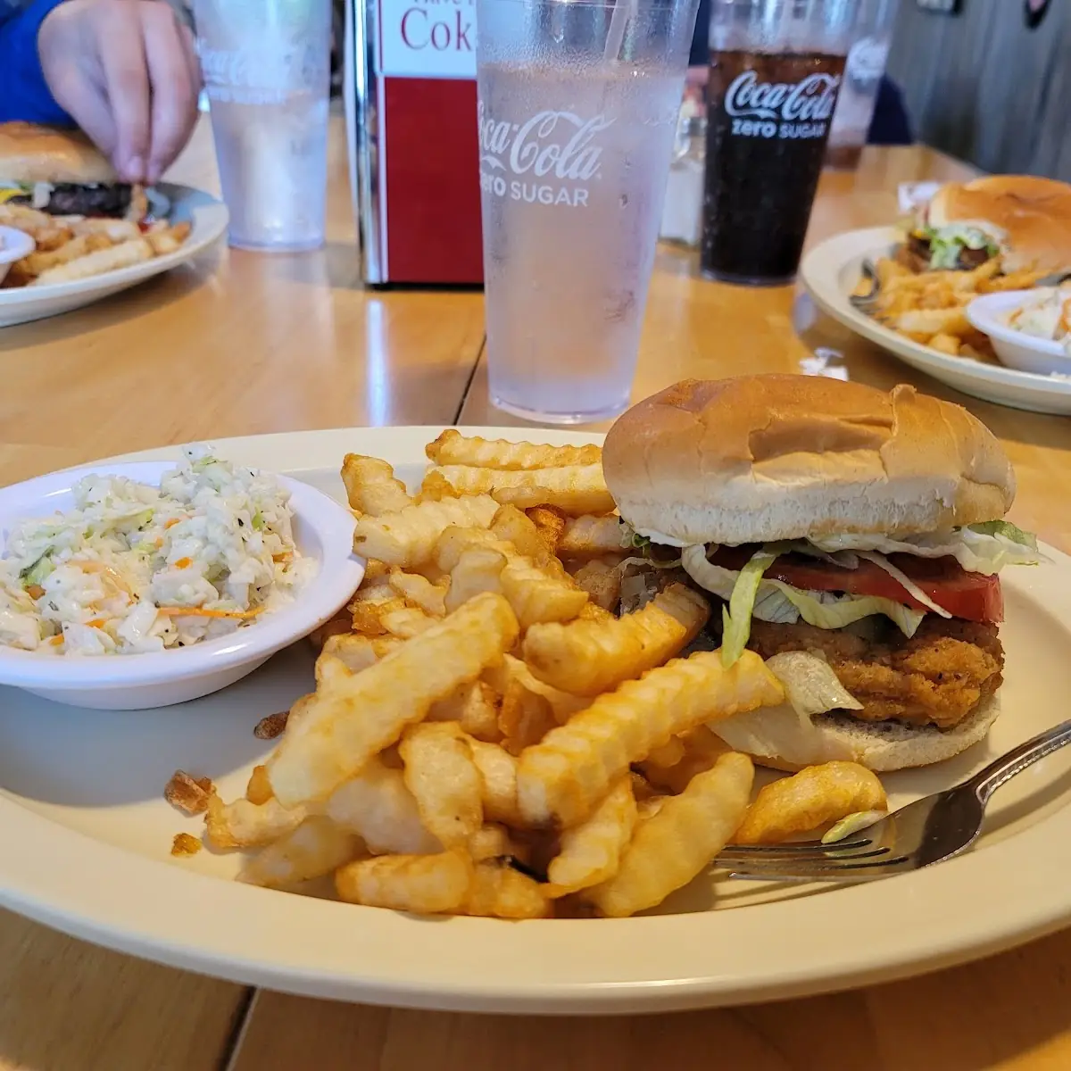 Breaded Chicken Sandwich Platter