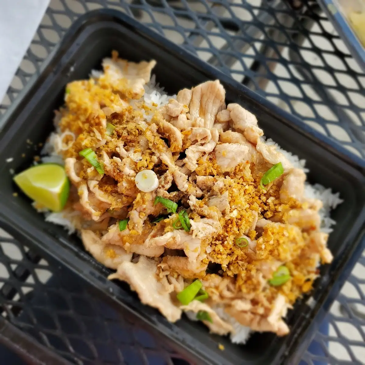 Garlic Chicken with Rice