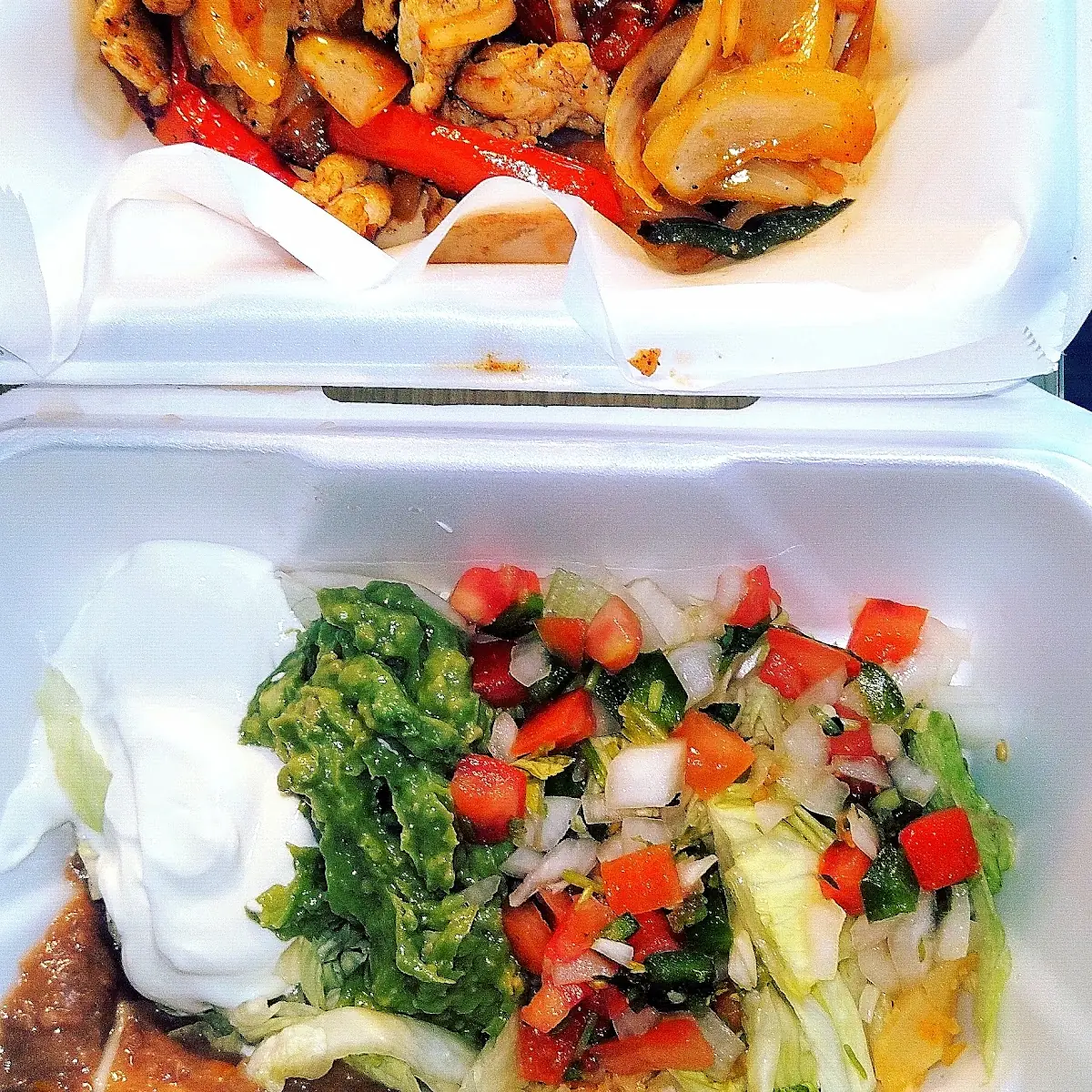 Chicken Fajita Plate