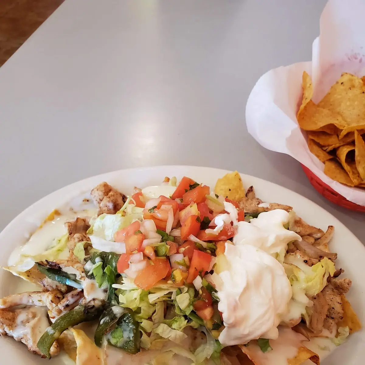 Nachos Supreme or Open Face Nachos