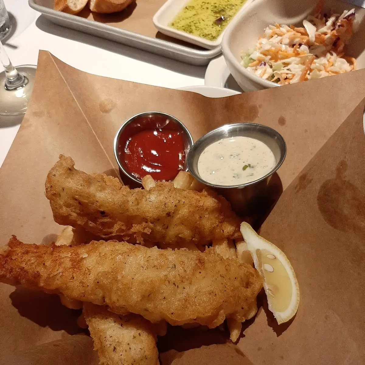 Off the Hook Fish Sandwich