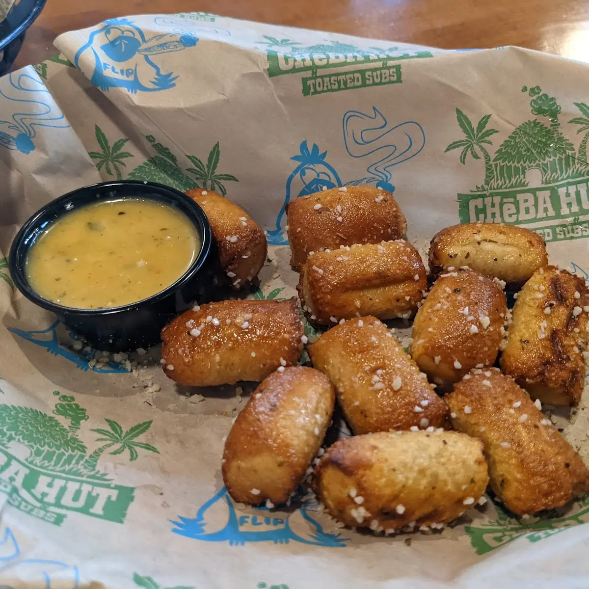 Mustard Pretzel Bites