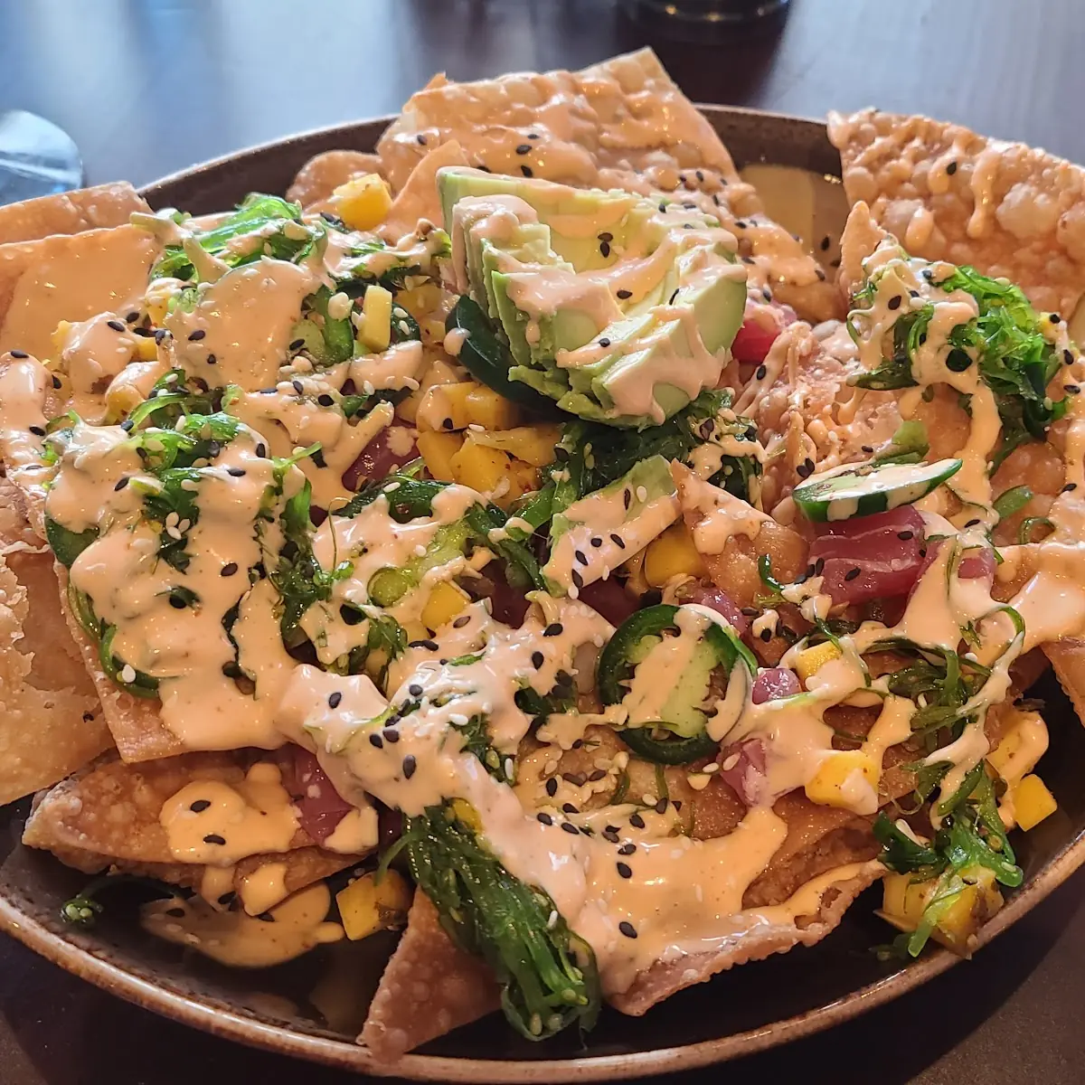 Ahi Tuna Nachos