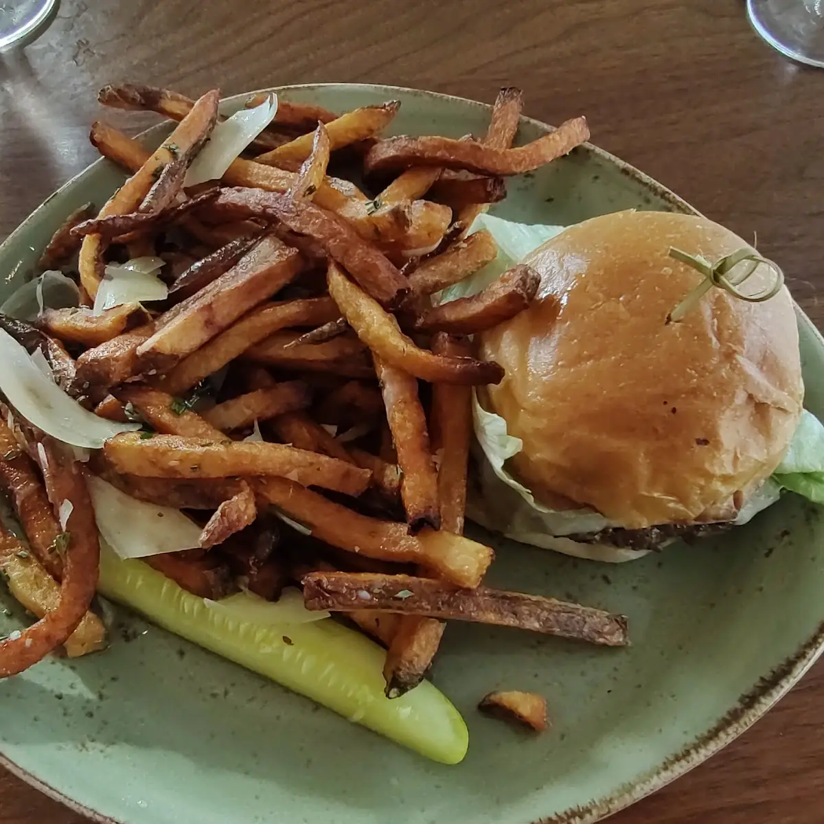 Wagyu Burger with Truffle Fries