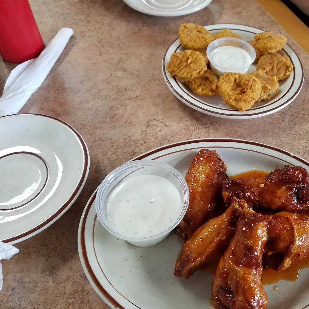 Wings with Sauce