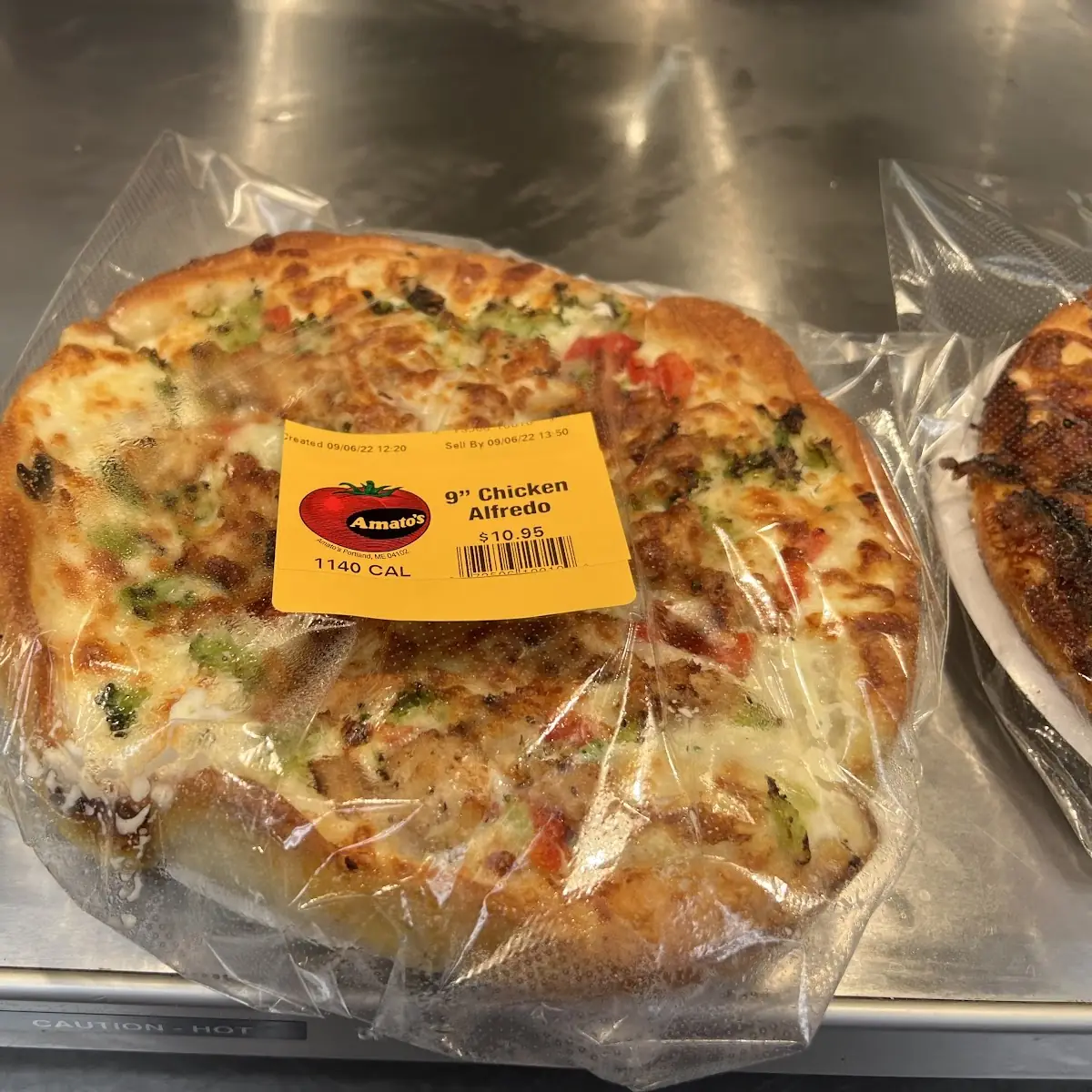 Chicken Alfredo Pizza