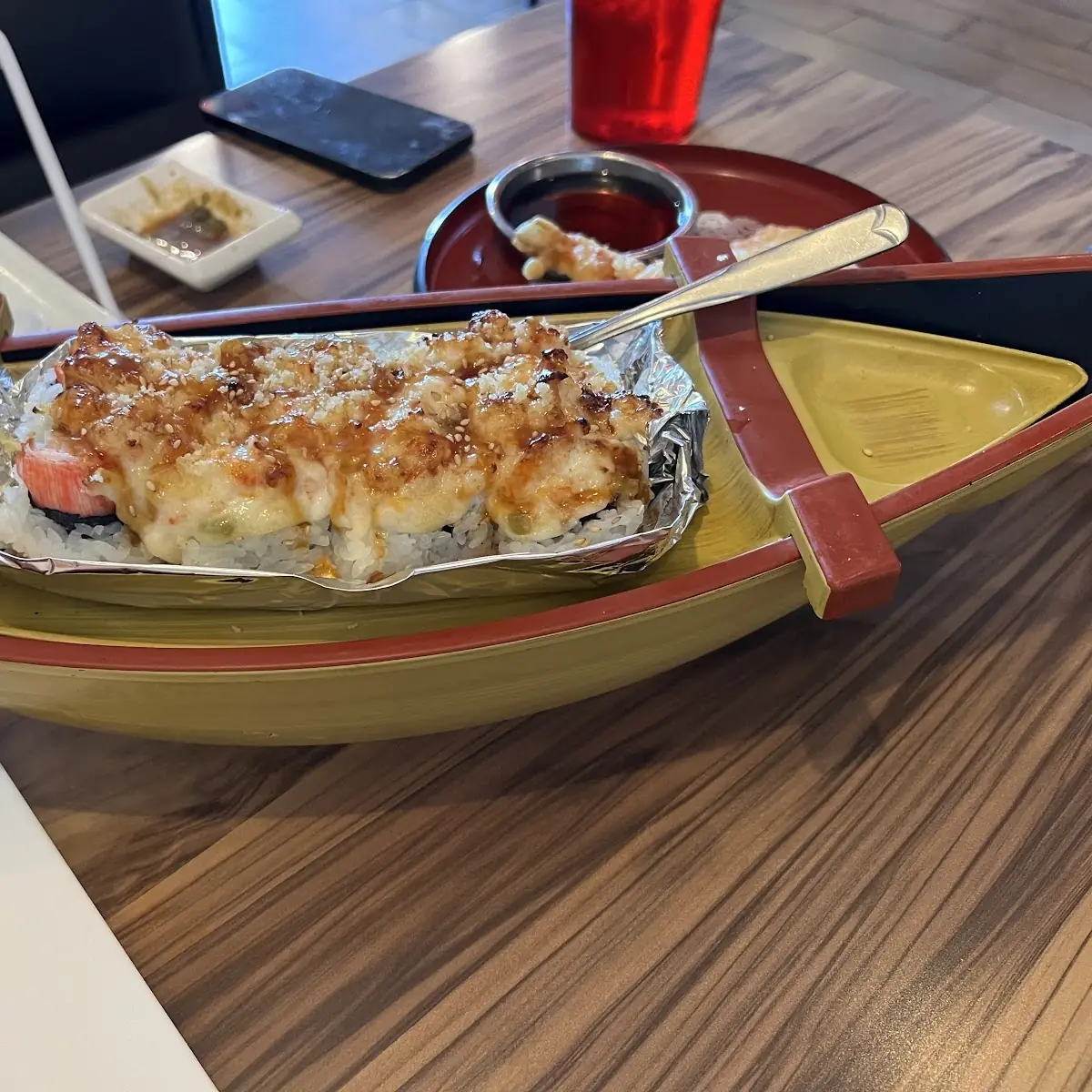 Baked Lobster Roll
