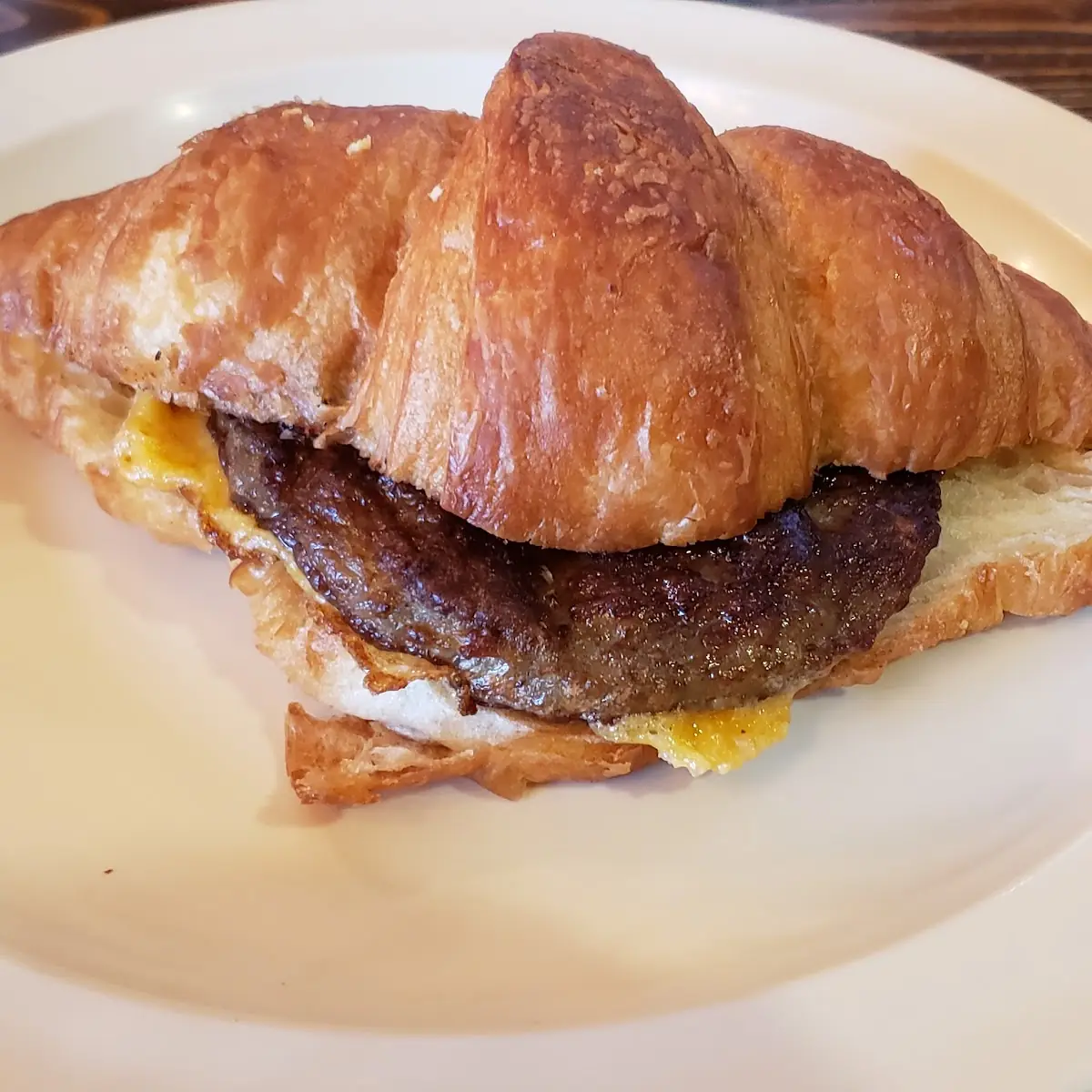 Croissant Breakfast Sandwich