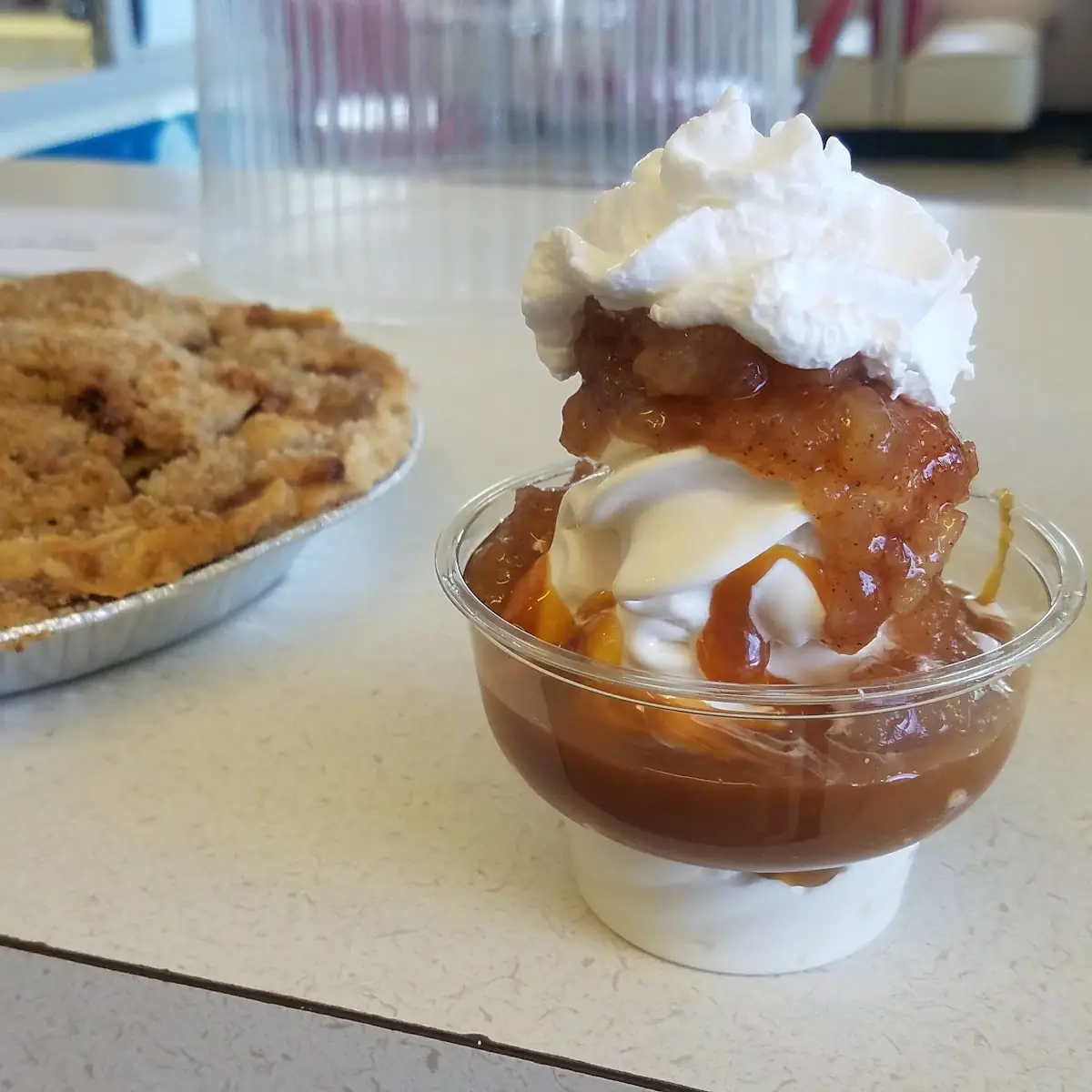 Apple Pie and Cinnamon Apple Sundae