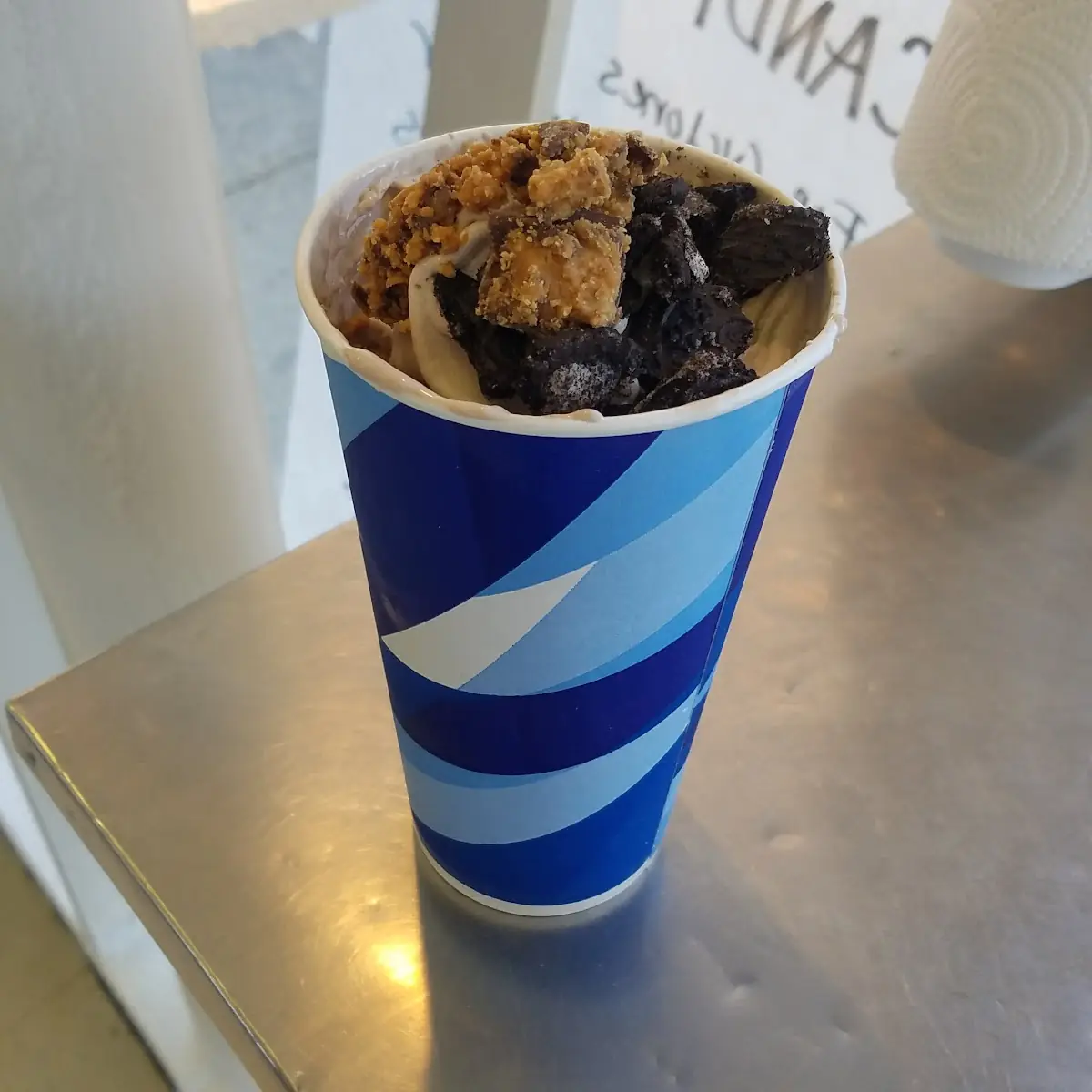 Oreo Cookie Dough Cyclone