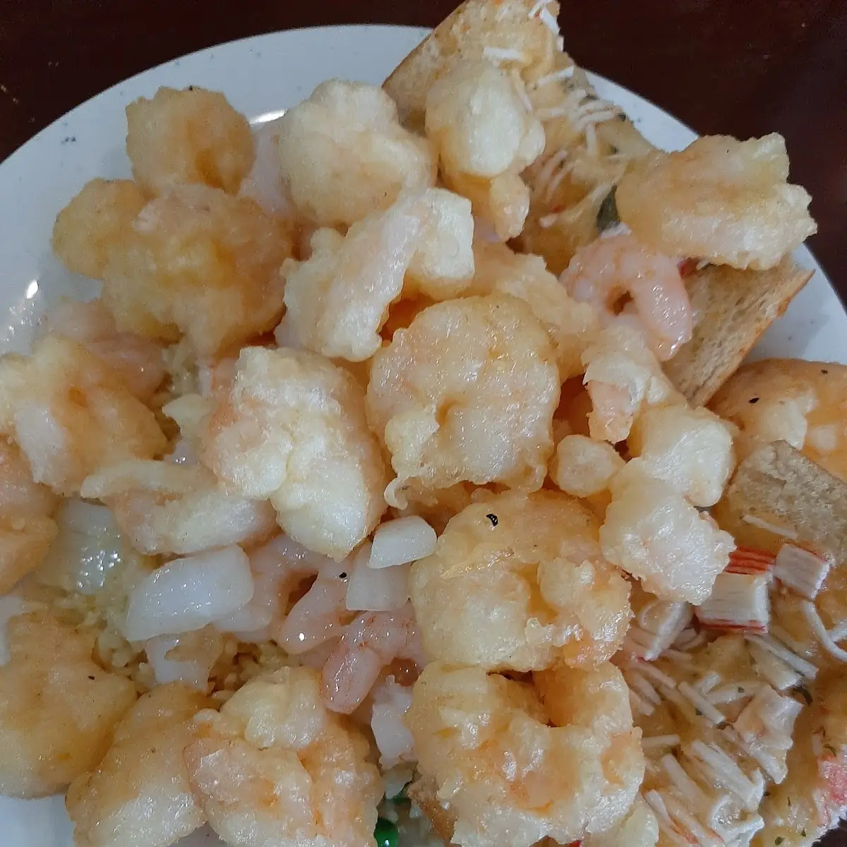 Steamed Seafood Combination