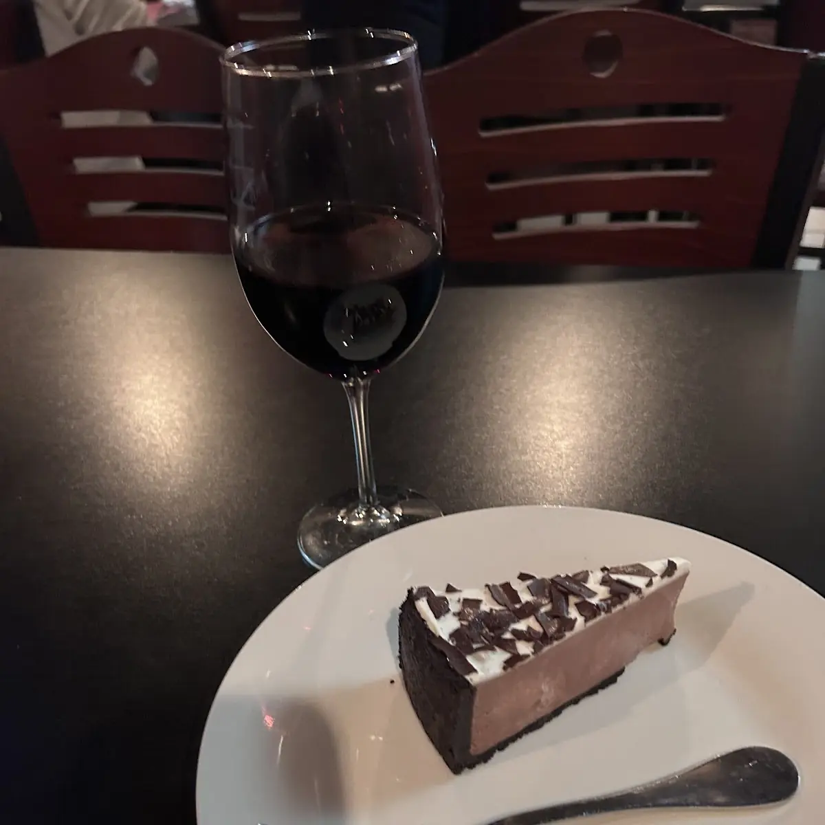 Chocolate Cheesecake Slice