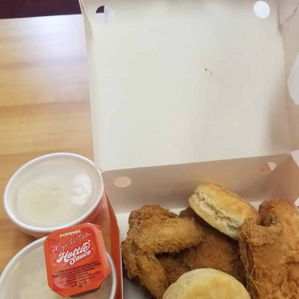 Fried Chicken and Biscuits