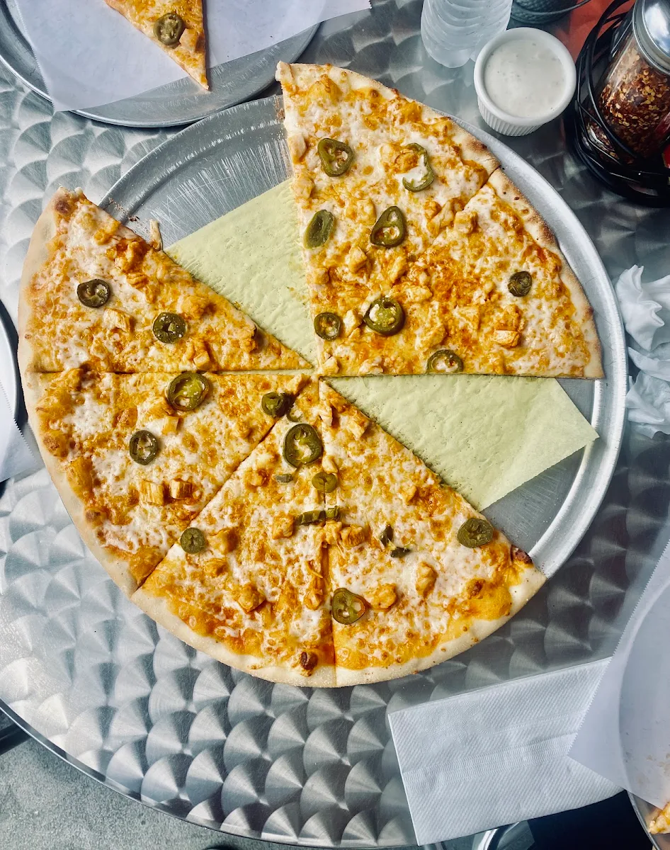 Buffalo Chicken Pizza Add Jalapeños