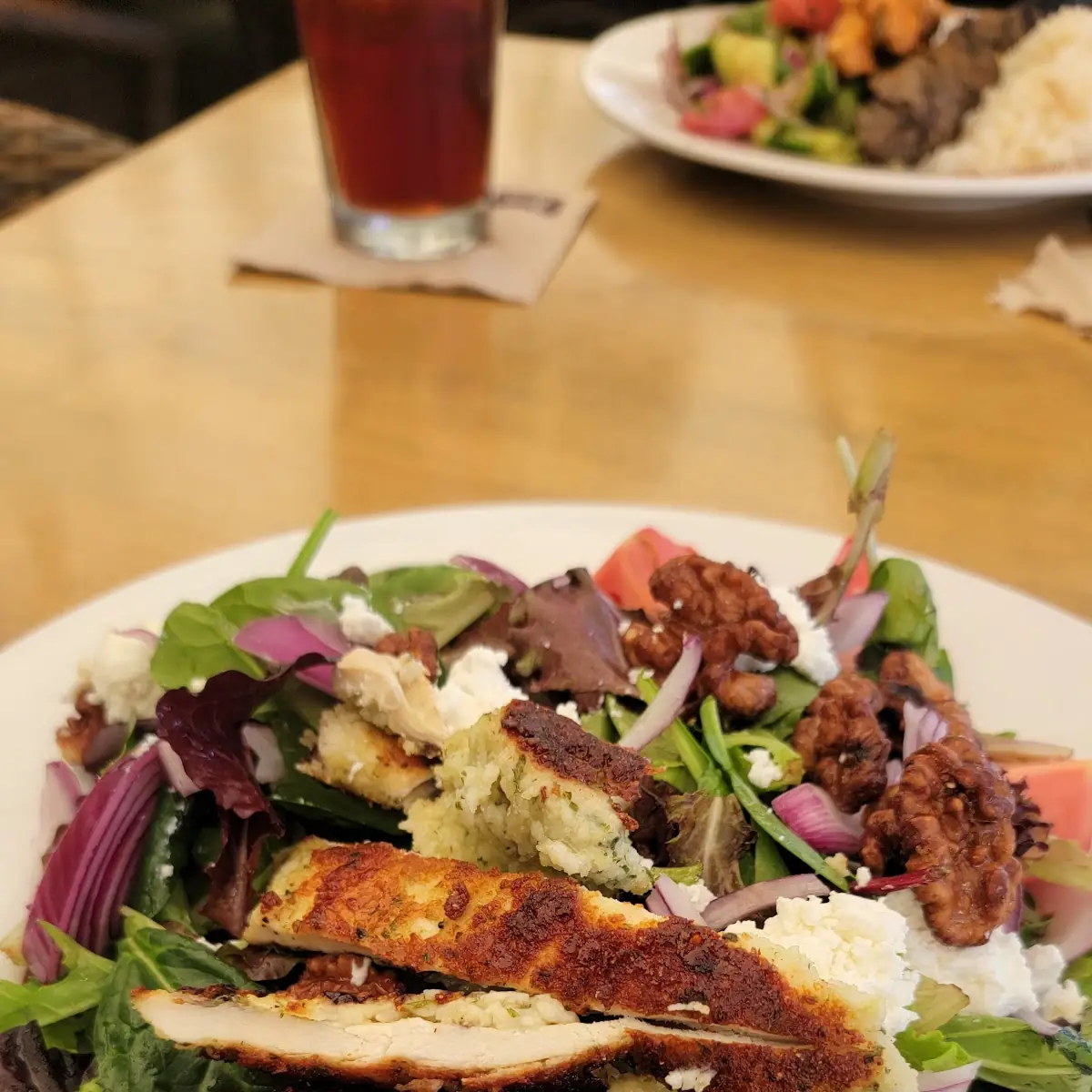 Chicken Paillard Salad