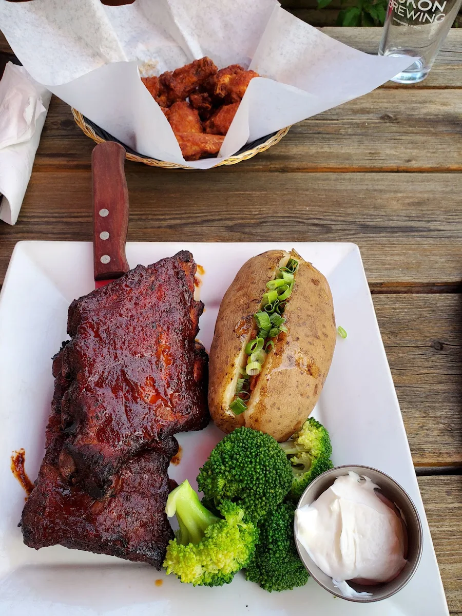 BBQ Baby Back Ribs Full Rack of Ribs, 506 All Day Grill
