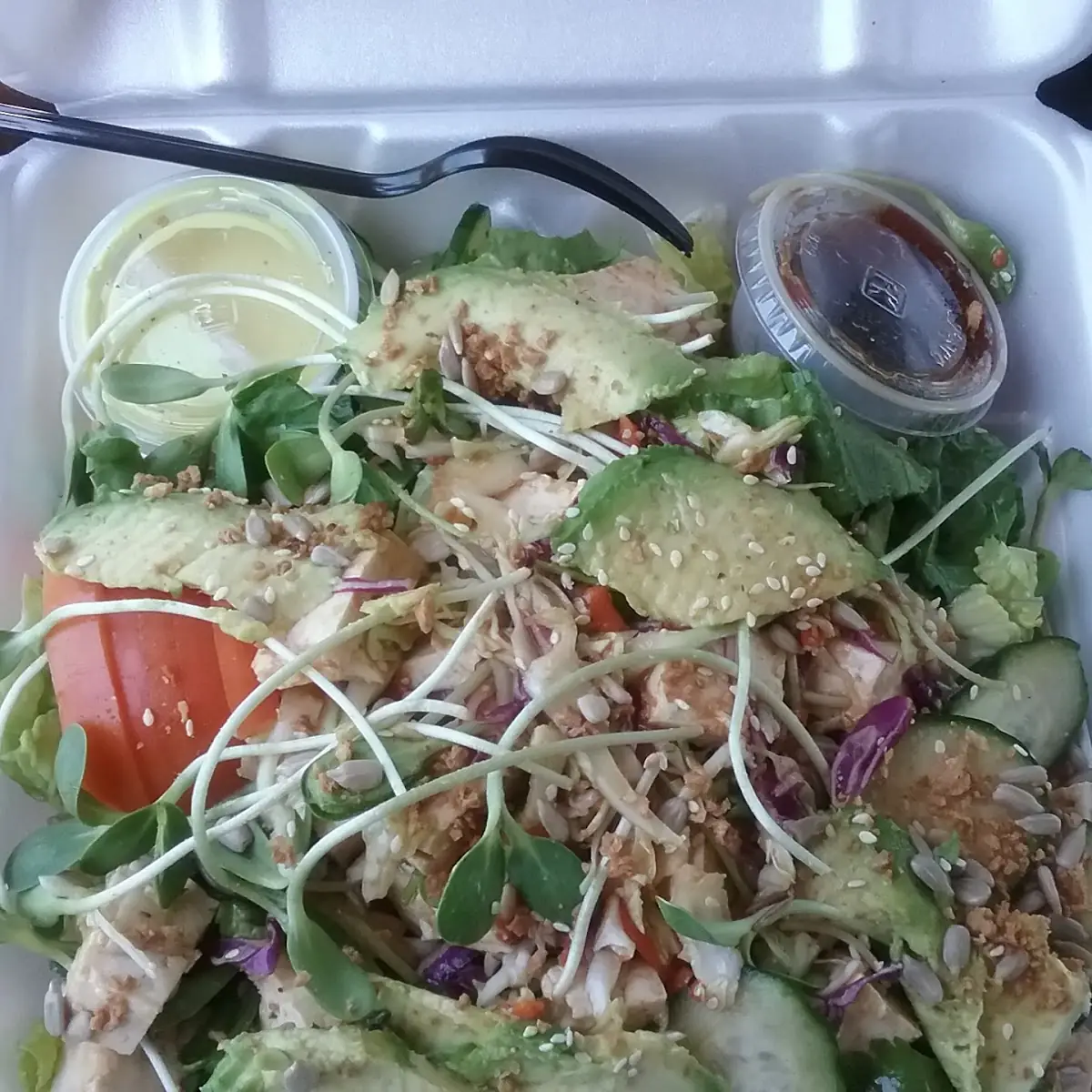 Chicken Salad Veggie Delight