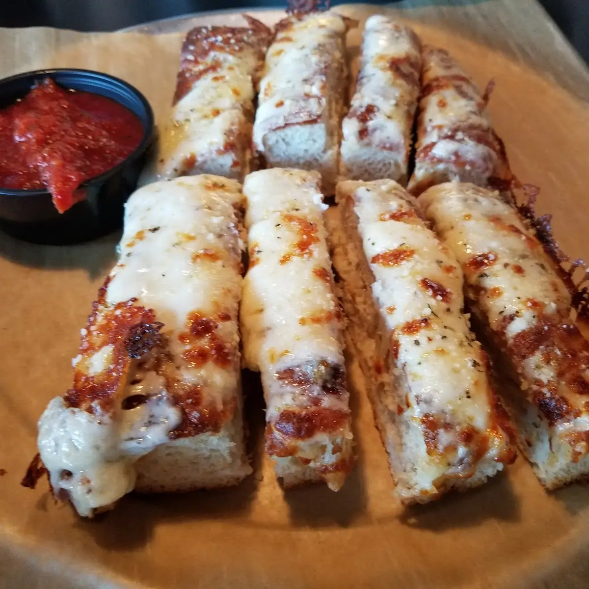 Bread Cheese Sticks