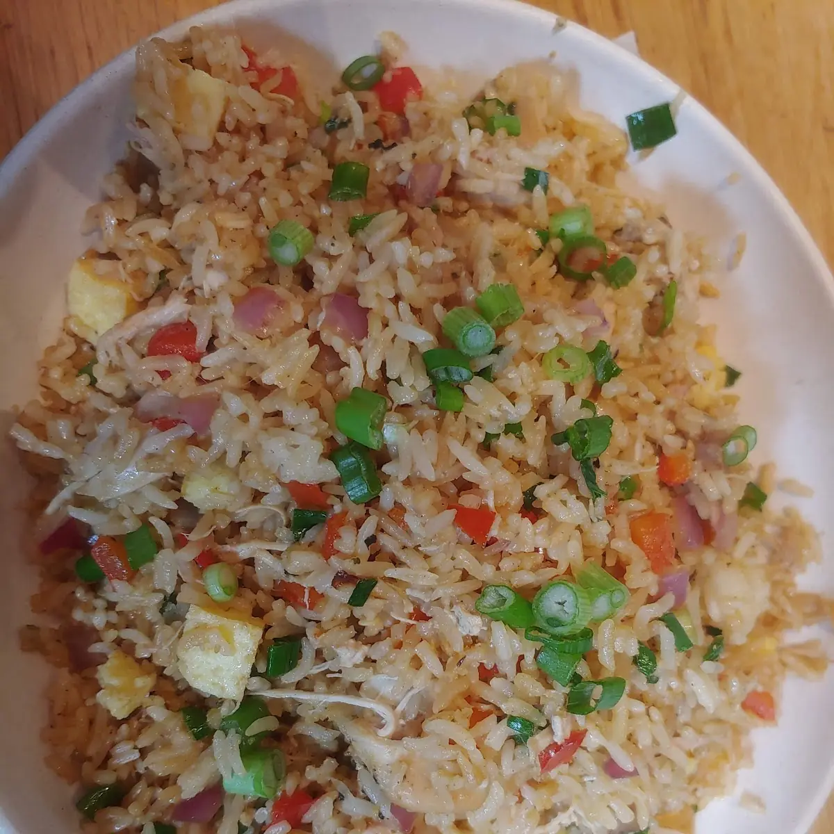 Arroz Chaufa with Chicken