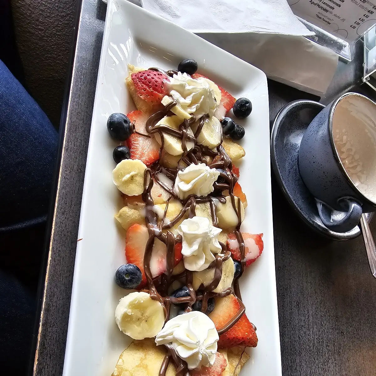 Strawberry Banana Crepes
