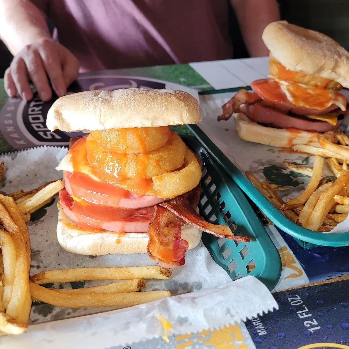 Loaded Balogna Sandwich