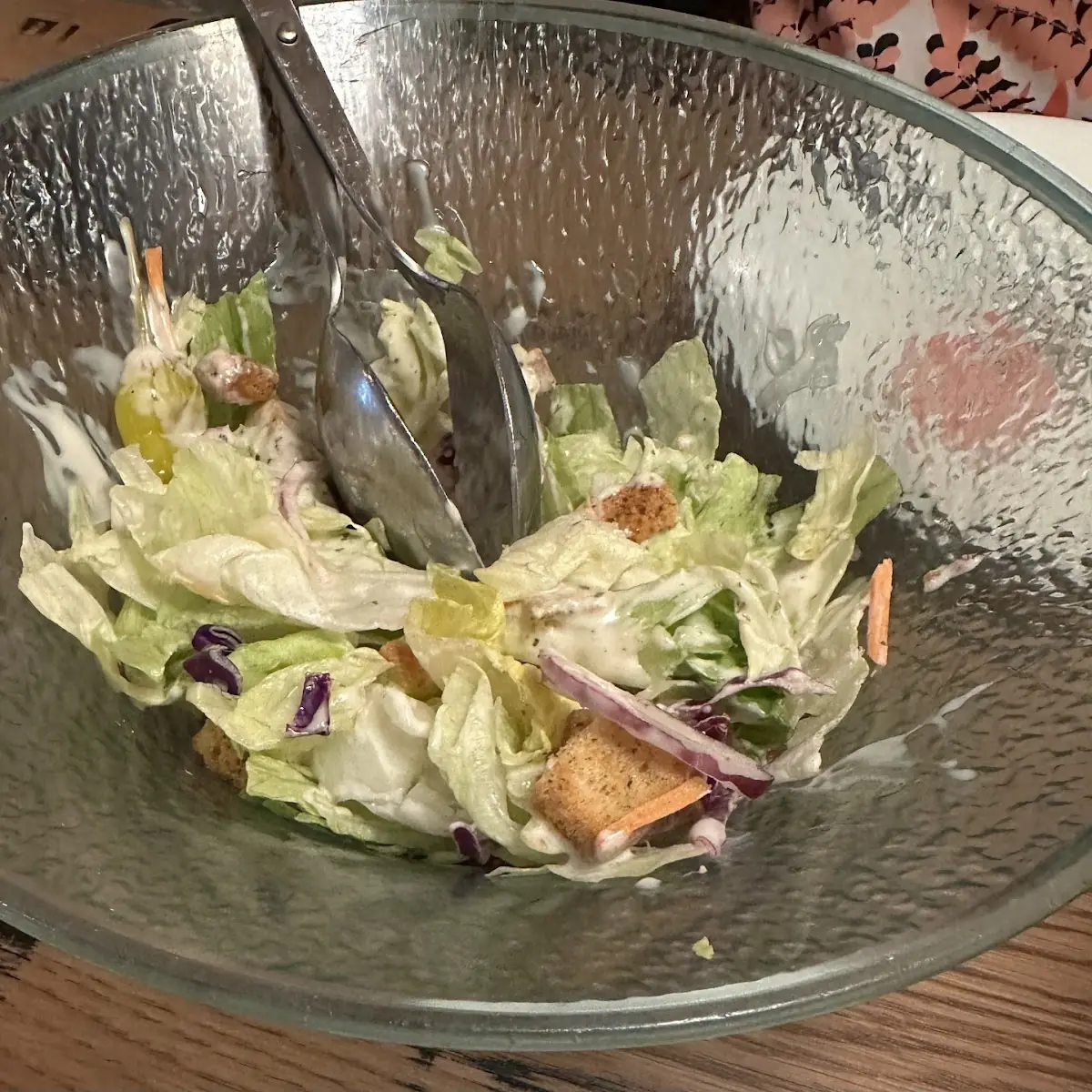 One Half Green Salad