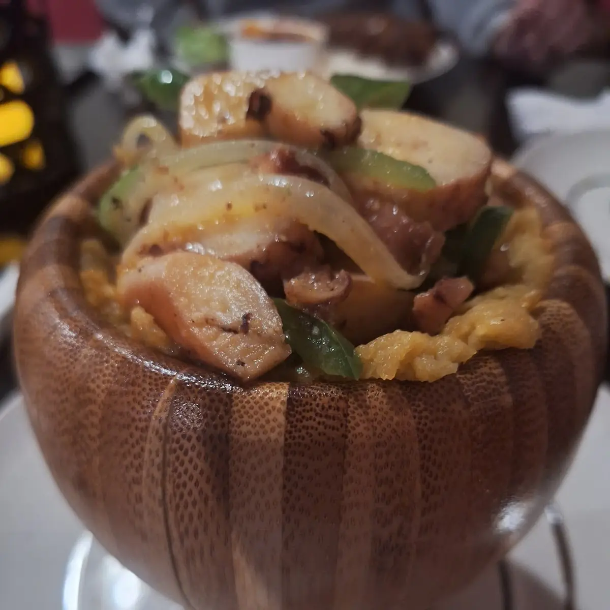 Mofongo Relleno De Pulpo