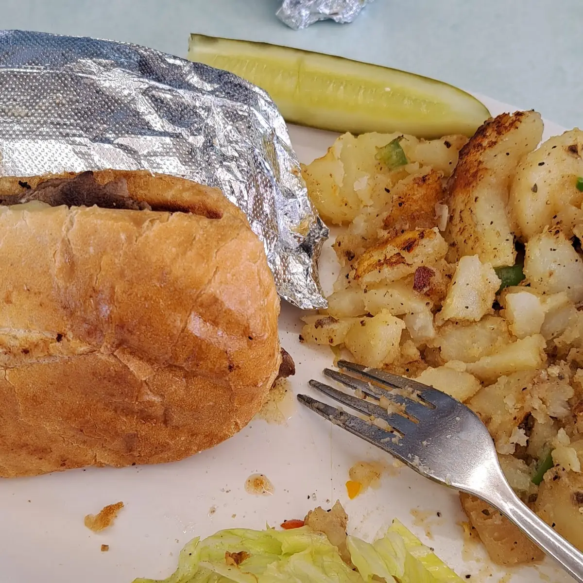 Steak and Cheese Wrap