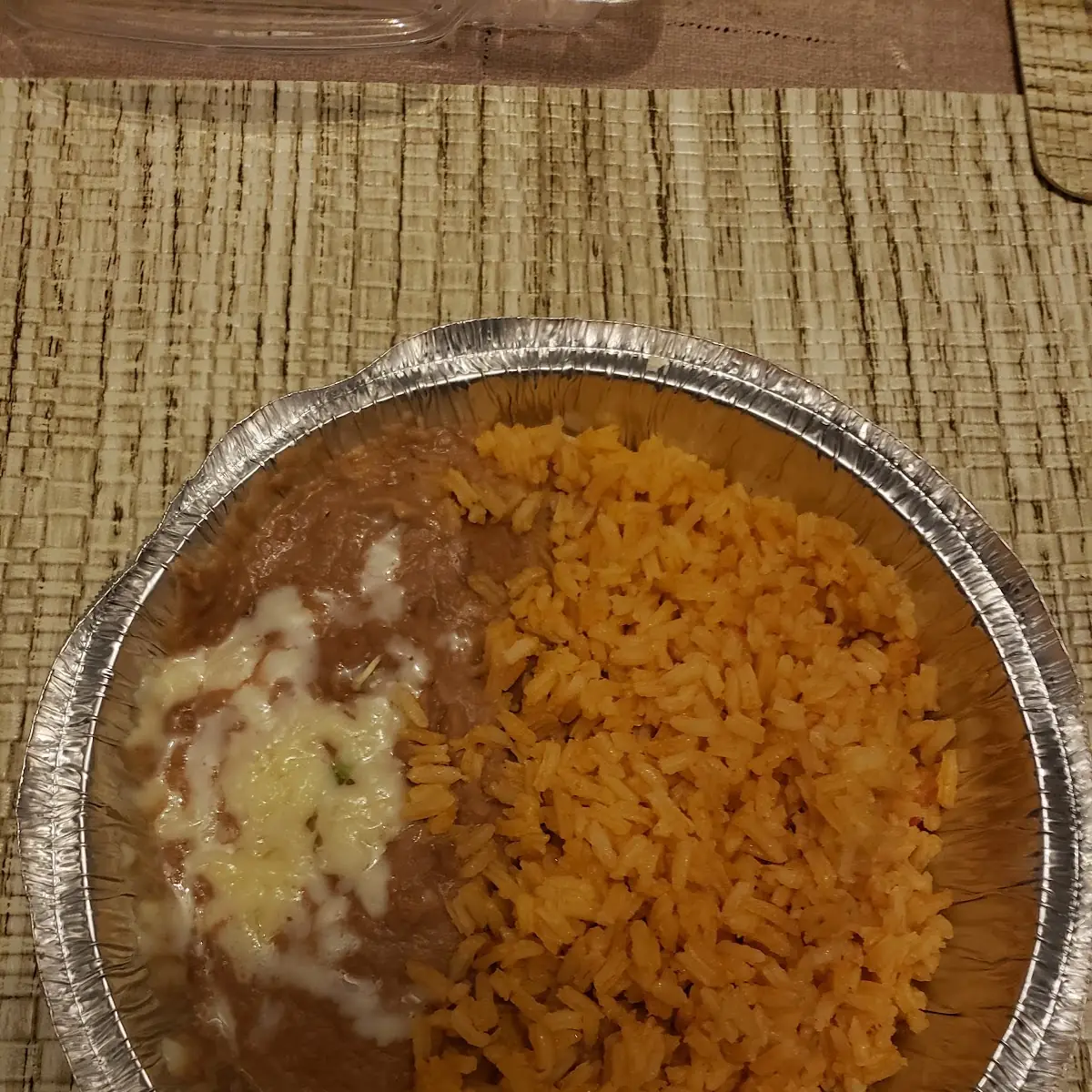 Rice & Refried Beans