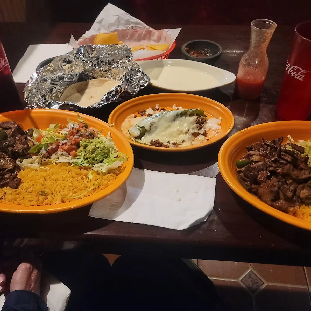 Tapaquenas with Chile Relleno