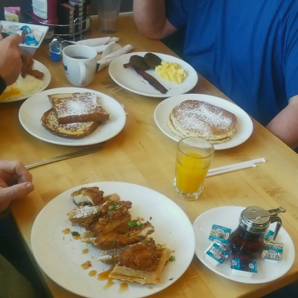 Spicy Chicken and Waffles