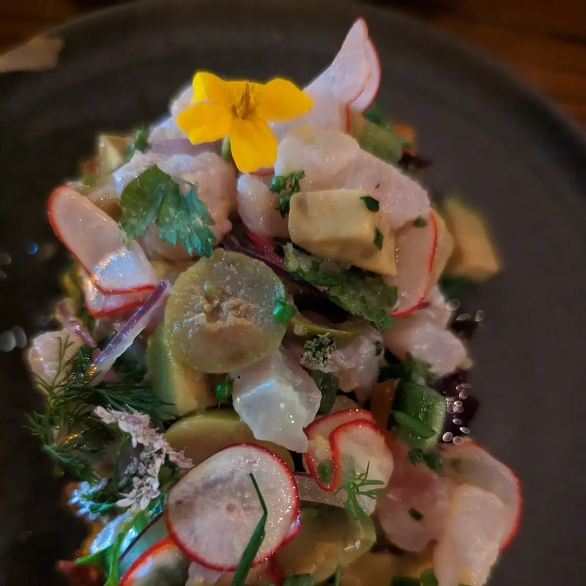 Black Fin Tuna Crudo