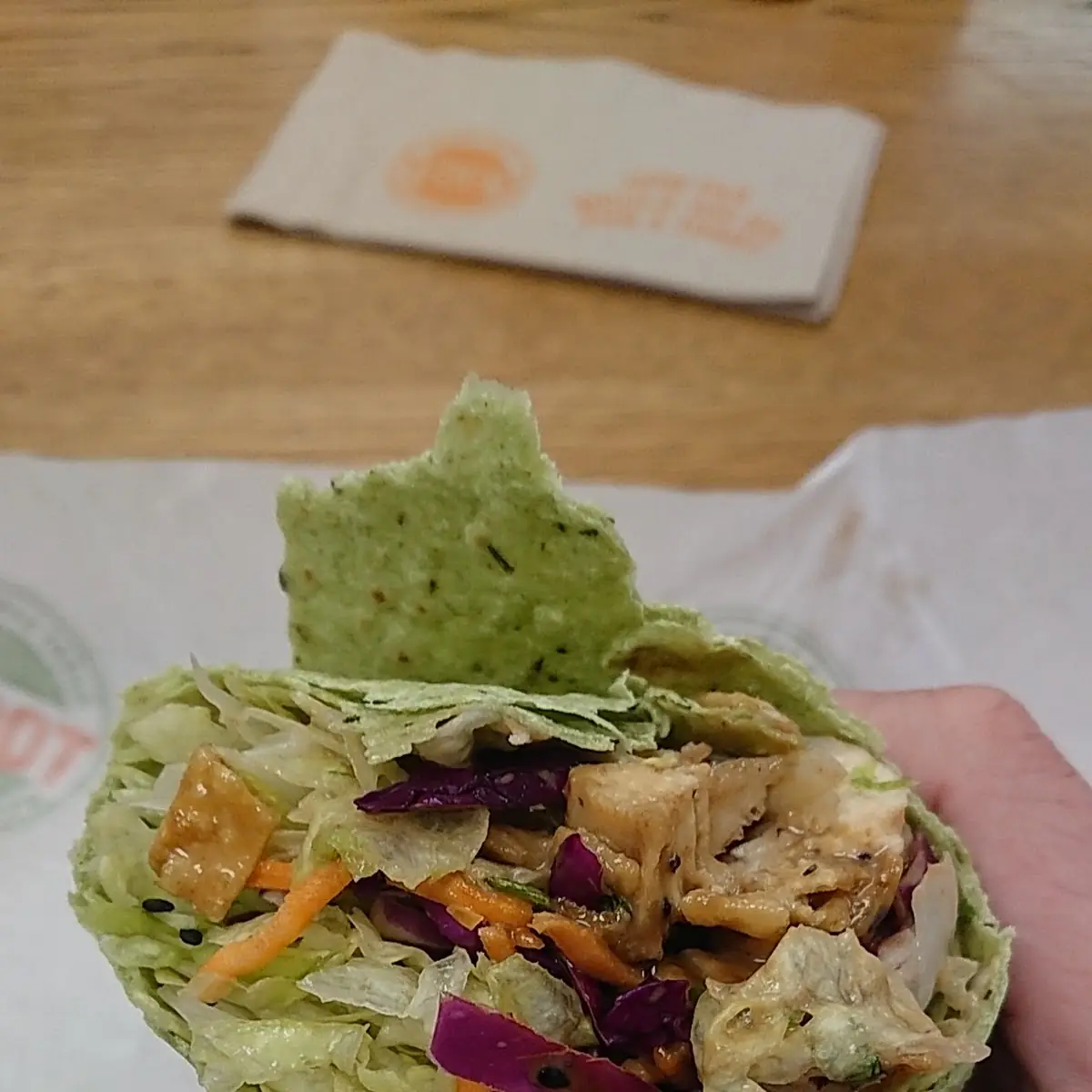 Asian Salad Wrap