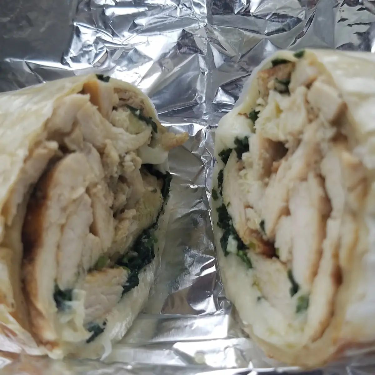1. Grilled Chicken Caesar Wrap