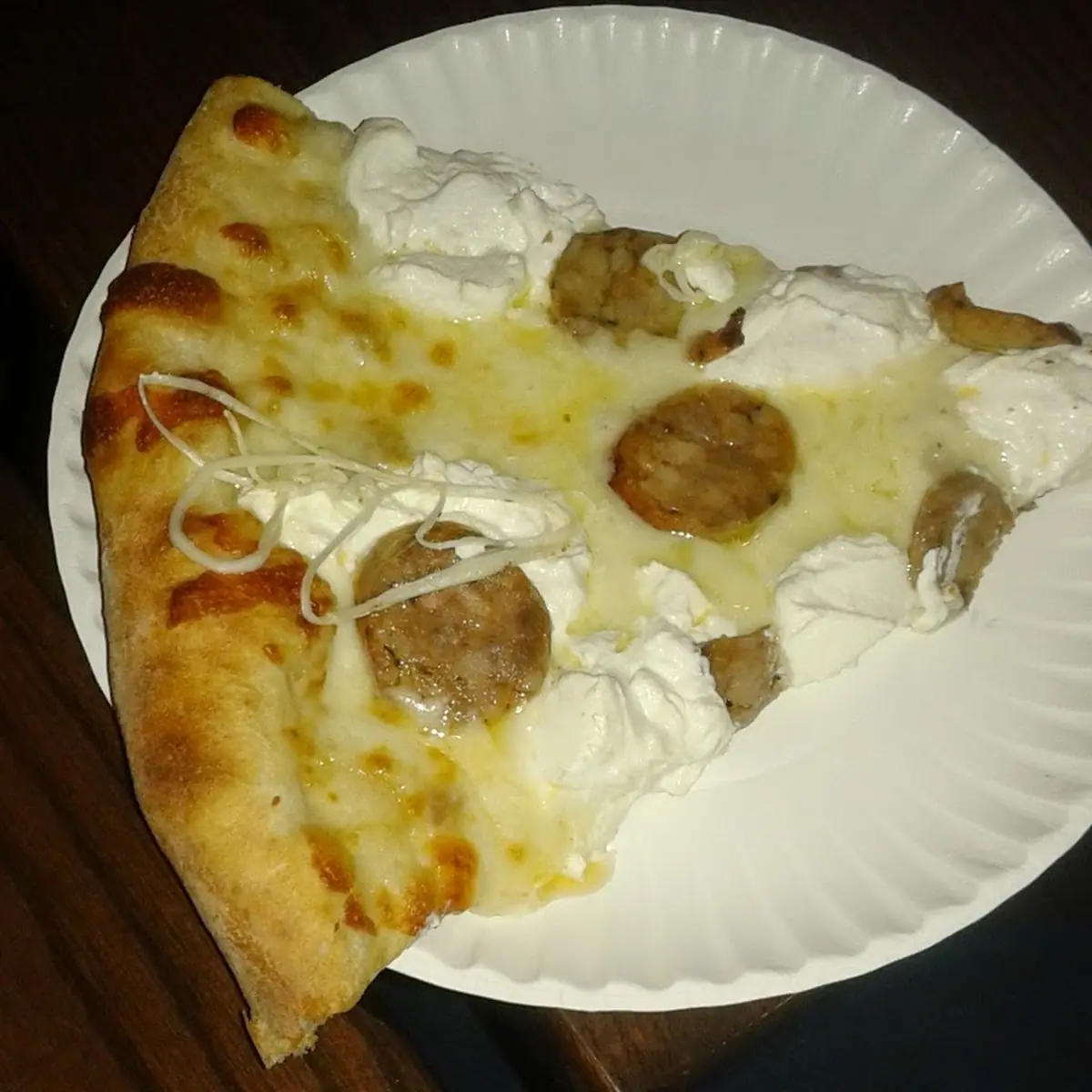 Sausage & Ricotta Pizza