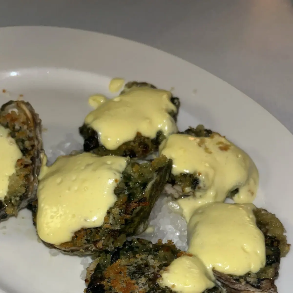 Oysters Rockefeller
