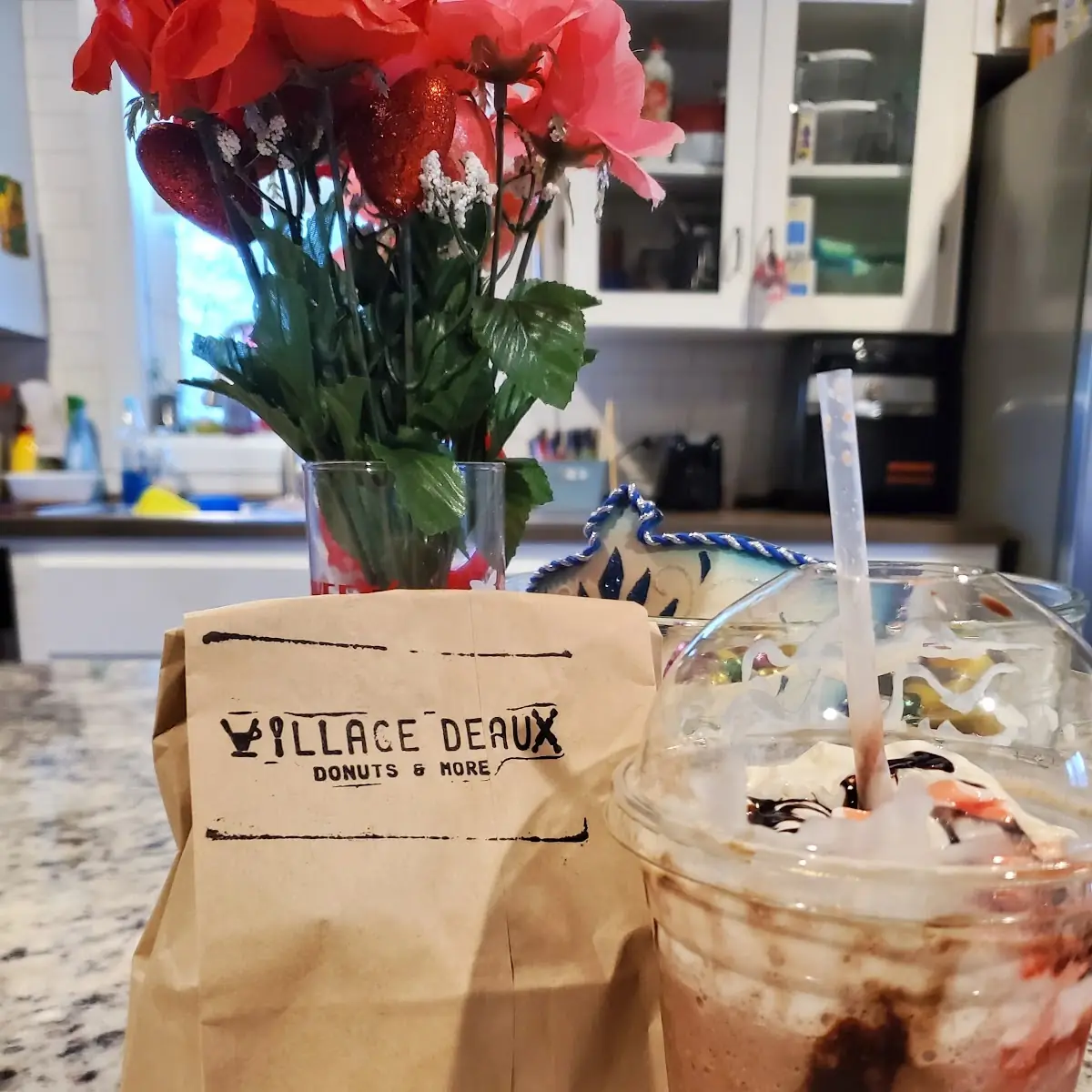 Chocolate Covered Strawberry Frappe