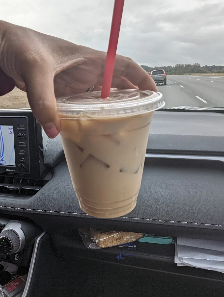 Iced Vanilla Latte