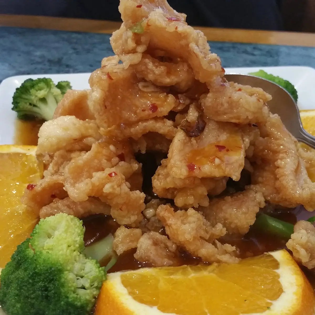 Spicy Orange Peel Chicken