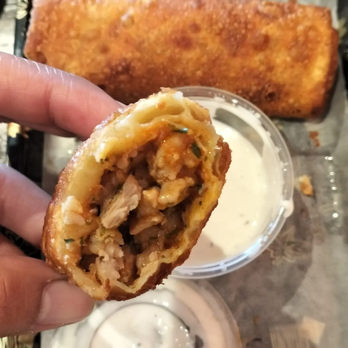 Buffalo Chicken Egg Roll 2pc