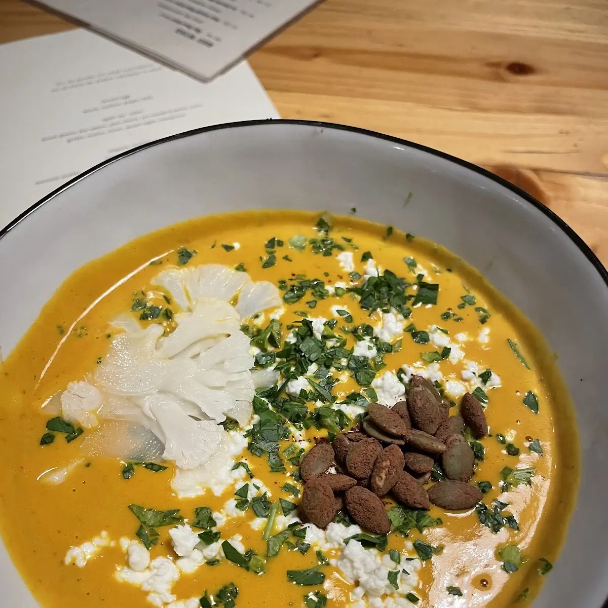 Sweet Potato Bisque