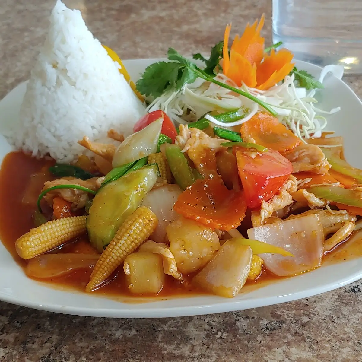 Mixed Vegetable Stir-Fried Pad Pak