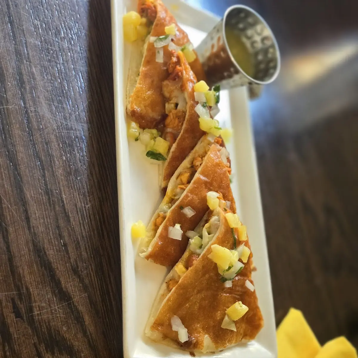Quesadilla De Pollo Ranchero