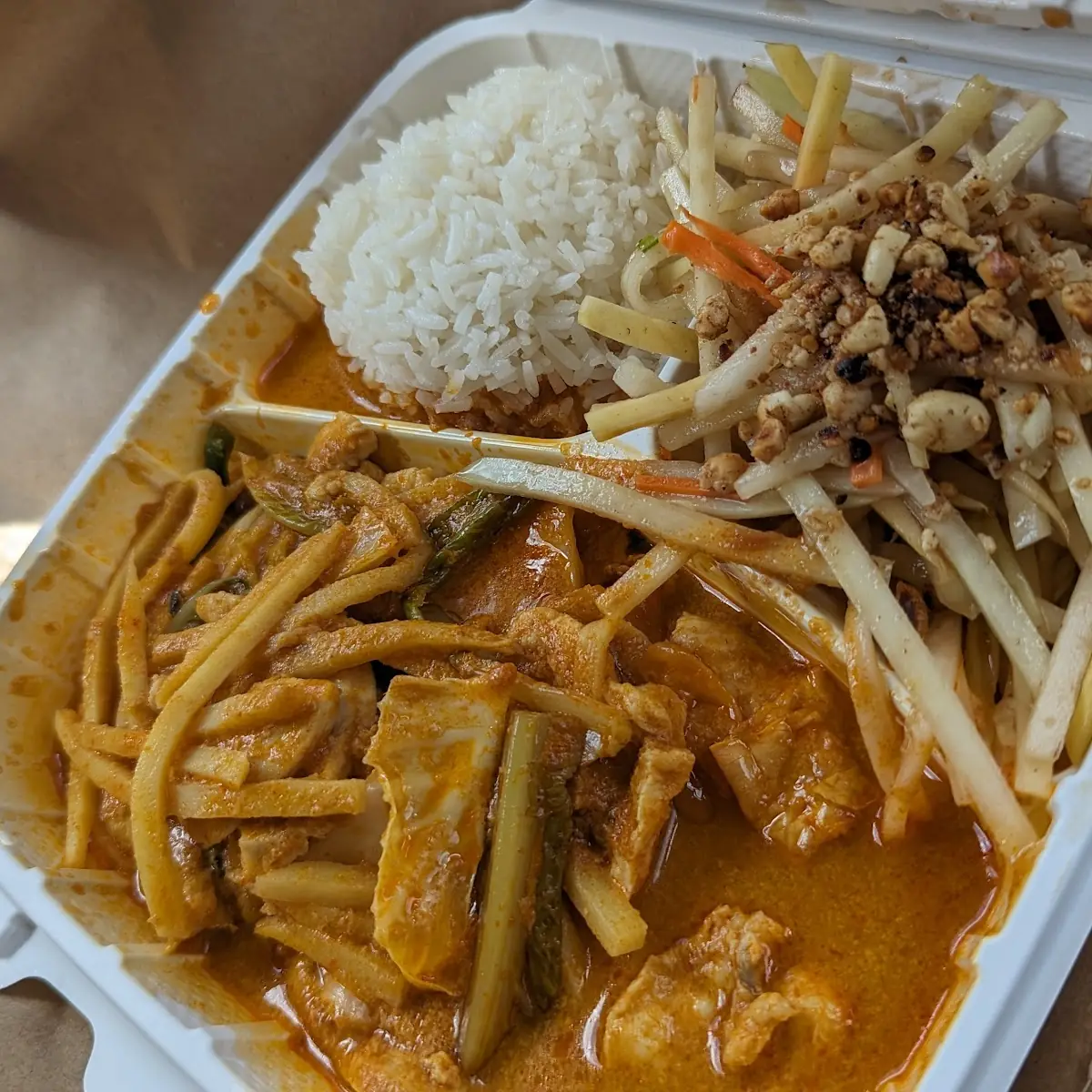 Red Curry Combo Box